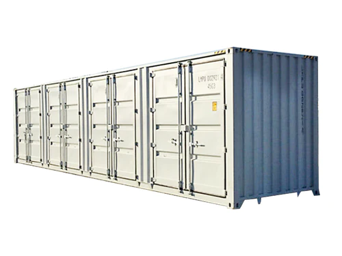 40ft high cube shipping container with 4 side doors for sale
